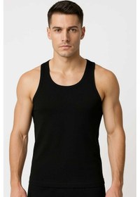 Resim Sedef Yıldızı Erkek Rambo Sporcu Atlet Siyah 