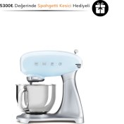 Resim SMF02PBEU Hamur Karıştırma Pastel Mavi Stand Mikser Smeg