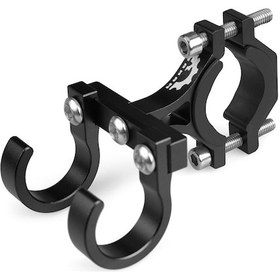 Resim Neevoyu Bisiklet Bagaj Askısı - 50kg Taşıma Kapasiteli Alüminyum Çerçeve Montaj Kancası Siyah 