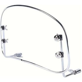 Resim Tongdashop Evrensel Motorcycle Scooter Rüzgarlık Beyaz Wind Deflector Spoiler Ekran 