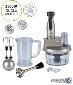 Resim TEFAL Cam Mutfak Robotu, 1500 Watt Cam Mutfak Robotu, Hızlı Ve Kolay Çırpma, Karıştırma Ve Doğrama 