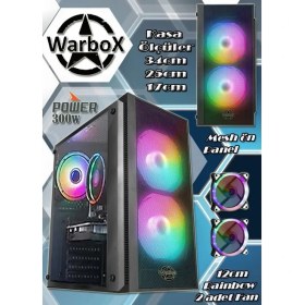Resim WarboX Rott 16gb Ram X5650 İşlemci 256gb SSD R7 240-4gb E.kartı 22" Monitör Gaming Takım Bilgisayar 
