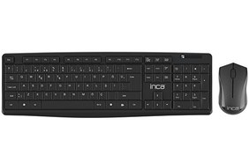 Resim Inca IWS-538 Wireless Slim Dizayn Soft Touch Q Klavye & Mouse Set 