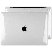 Resim Macbook Uyumlu Air Uyumlu 13" M1 Çip A2337 A1932 A2179 Parlak Simli Kılıf 