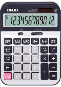 Resim Daxi DX-7200 Hesap Makinesi 