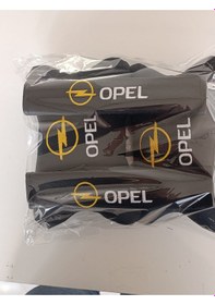 Resim Opel Uyumlu Oto Boyun Yastığı +emniyet Kemer Pedi+kapı Tutma Kolu Koruyucu Sarı 