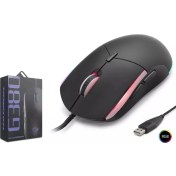Resim Hadron G380 Kablolu Oyuncu Mouse Rgb 3600DPI Siyah 