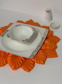 Resim Eva Supla Amerikan Servis Turuncu Gül Tasarım Turuncu 