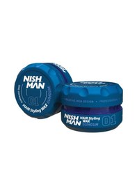 Resim Nıshman 01 No Saç Şekillendirici Wax 150 Ml 