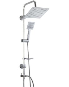 Resim Deppot Siena Tepe Duş Seti Krom D.150 Krom 