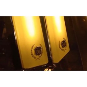 Resim Nishi Etiketçilere Cadillac Gazetelik Amber Turuncu Direk Lamba | Cadillac Gazetelik 