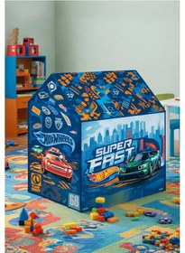Resim Hot Wheels Lisanslı Oyun Çadırı Mavi 