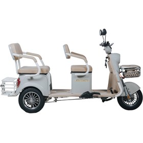 Resim Stmax Elit Retro 3 Tekerli Elektrikli Moped - Gri 