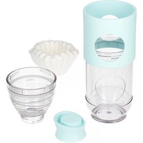 Resim Cafflano Go-Brew B100 MT Kahve Demleme Ekipmanı Yeşil 