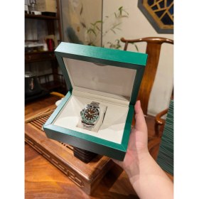 Resim 2xudc Şekil_-3'te Gösterildiği Gibi En Kaliteli Özel Logo Ahşap Saat Kutusu Ahşap Hediye Paketleme Rolex Için Yeşil Kutu (Yurt Dışından) 