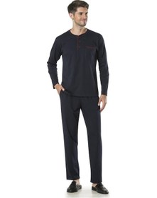 Resim Pierre Cardin Erkek Çeyizlik Triko Ropdöşambır Ve Pijama 5'li Set Takım Bordo 