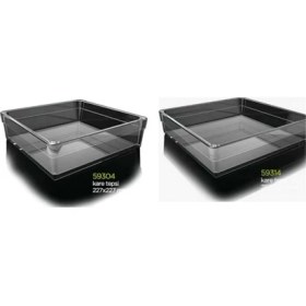 Resim Paşabahçe Borcam Kare Tepsi 4,1 lt Mikrodalga Fırına Uygun 287 mm x 287 mm Boyut 