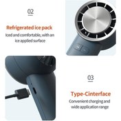 Resim Ulzyvf Usb Tipi Telefon Taşınabilir Standı Soğutucu Şarjlı Sarı Mini Masa Hızlı Fan El 3 Nx Sarı 