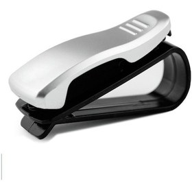 Resim Microcase Araç Içi Mandallı Gözlük Tutucu Klips Gümüş - Al2994 (548235777) 