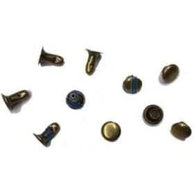 Resim Store Mania Ieg™ Rivet Perçin - 6mm, Antik, 1000 Adet 