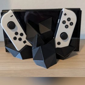 Resim ARGÜN HEDİYELİK Switch Gamepad ve Konsol Standı Oyun Kolu Tutucu Organizer 