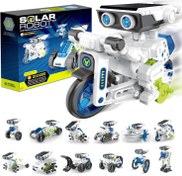 Resim Masroo 12 in 1 Solar Robot 8-9-10-11-12 Yaş STEM Kiti 