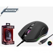 Resim HADRON Novator N103/50 Oyun Mouse Ledli Şık Oyuncu Mouse Gaming-game Mouse 