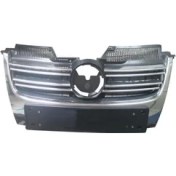 Resim Wolcar Volkswagen Jetta 2005-2010 Panjur Ön Krom Kısa Plakalık 