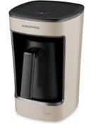 Resim Grundig Türk Kahve Makinesi 5 Fincan Kapasitesi Krem 