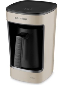Resim Grundig Türk Kahve Makinesi 5 Fincan Kapasitesi Krem 