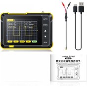 Resim Tenfowee Dso152 El Tipi Osiloskop, 200khz Bant Genişliği, 2.5ms/s Örnekleme Hızı, 2.8" Ekran, 1000mah Pil, Analog/dijital Sinyal Ölçümü 