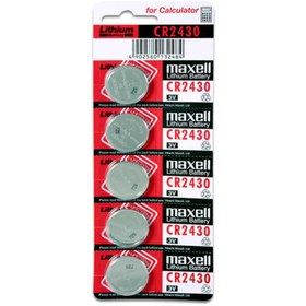 Resim Maxell 2430 Pil 5li Blister 