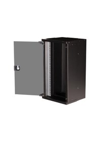 Resim Lande Pandora Soho 12u 300x300 10 Duvar Tipi Rack Kabinet Siyah Cam Kapaklı 