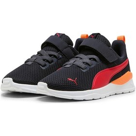 Resim Puma Anzarun Lite Siyah Erkek Çocuk Koşu Ayakkabısı 000000000102237429 Siyah-kırmızı Siyah - Kırmızı 