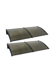 Resim Genel Markalar Kapı Üstü Pratik Sundurma 240 X 100 cm Siyah 