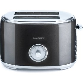 Resim Berghoff Gem Metallıc Gri Iki Dilim Ekmek Kızartma Makinesi 