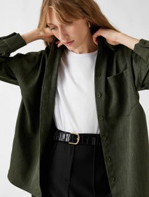 Resim Rahat Kesim Gömlek Cepli 