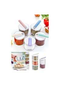 Resim 5'li Tezgah Üstü Baharatlık Takım Dik Şekilli Dik Baharatlık Diğer 