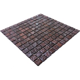 Resim MozaiKristaL Yapıların Tüm Yüzeylerinde Kullanılabilir, Dayanıklı, Dekoratif, Estetik ve Şık Cam Mozaik. Cam Ölçüsü: 25X25 Mm. File Ölçüsü: 31.5X31.5 Cm. ( 1 Koli = 1 m2 Fiyatıdır ) 