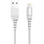 Resim Bix iPhone İçin Ultra Güçlendirilmiş MFİ Lightning Altın Şarj Kablosu 