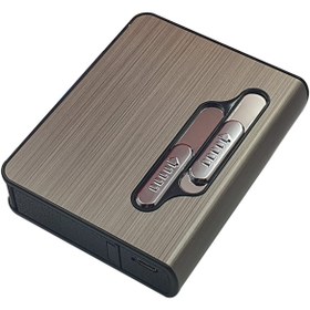 Resim tusah Usb Şarjlı Elektronik Çakmak Taşınabilir Sigara Paketi Muhafaza Kutusu Kişiye Özel 