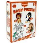 Resim LC7225 Laço, Baby Puzzle - Hayvanlar - İlk Puzzle / +12 ay 