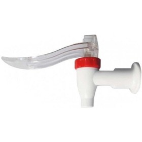 Resim Sebil Musluğu Dişi Sıcak Su İçin Kırmızı Renk 