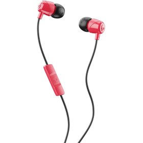 Resim Skullcandy Jib In Ear Mikrofonlu Kablolu Kulaklık S2DUY-L676 Kırmızı-Siyah 