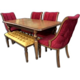 Resim Bengimobilya Masa Fitil Tarak Açılır Masa Kapitone Papel Sandalye Torna Ayak O 