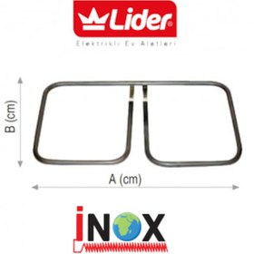 Resim Lider Uyumlu Tost Makinası Rezistansı Küçük 110 V 650 W 