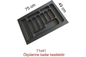 Resim Feyza Design Genç ve Şık Mutfak Kaşıklık 75X49 Cm, Şık Tasarım ve Geniş Alan 