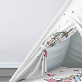 Resim instababyrooms Çocuk Oyun Çadırı Unicorn Dijital Baskılı 