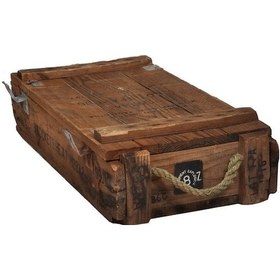 Resim Maker Dekoratif Mühimmat Sandığı - Malzeme Kutusu Çok Amaçlı Sandık Malzeme Sandığı 75 X 36.x 17 Ahşap 