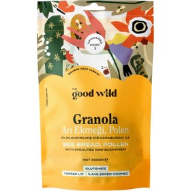 Resim THE GOOD WILD Granola (Filizlendirilmiş Karabuğdaylı & Arı Ekmeği & Polen) 300g 